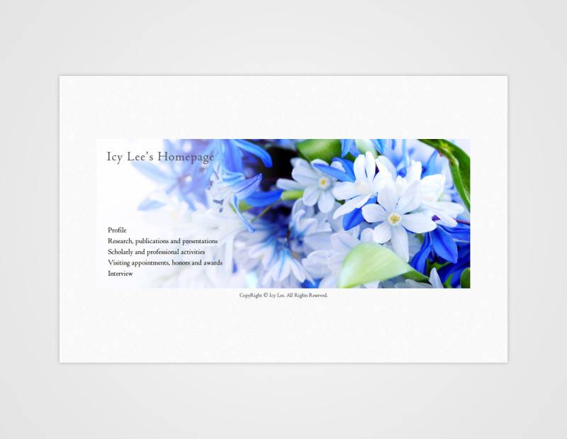 Icy Lee's Homepage